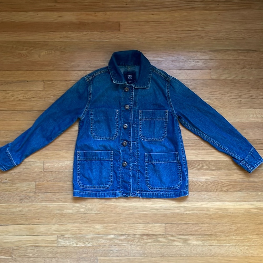 Boys Gap Denim Chore Shacket